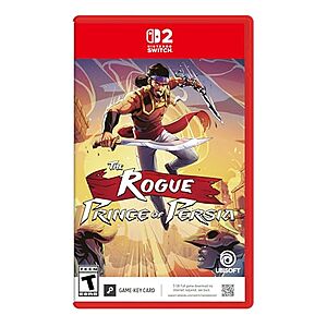 $22.38** | The Rogue Prince of Persia (Nintendo Switch 2) at Amazon