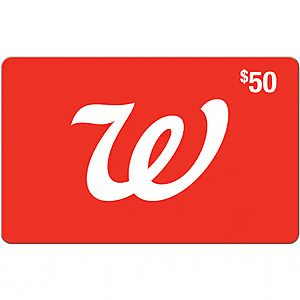 Walgreens - $50 eGift Card [Digital], $42.50, Best Buy