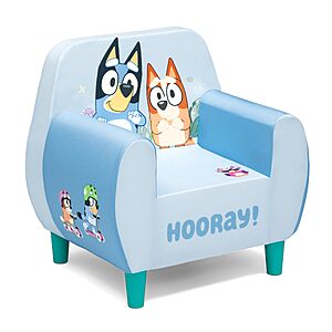 Delta Children Bluey Foam Chair, Blue $27.50 + Free S&H w/ Prime or $35+
