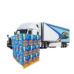 Niagara Purified Drinking Water, 16.9 oz – Full Truckload 19 Pallets, 48 Cases per Pallet, 40 Bottles per Case, Bulk Commercial Supply $7999.99