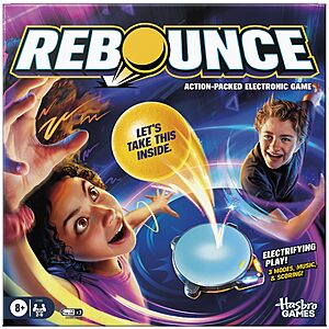 Hasbro Gaming Rebounce Indoor Action Board Game - Multi color $10.71 + Free Shipping w/ Prime or on $35+