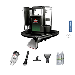 BISSELL Little Green MultiClean Wet and Dry Portable Carpet and Upholstery Cleaner $69.99 + $4.99 shipping Costco.com