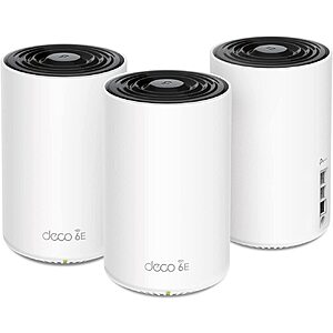 3 Pack TP-Link Deco XE75 Pro AXE5400 Tri-Band WiFi 6E Mesh System $229.99 + Free S&H at Amazon