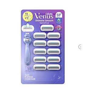 Gillette Venus Ultra Smooth Razor, 11-count $30.99 free shipping Costco.com