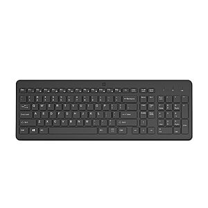 HP 220 Wireless Keyboard 2.4GHz Full-Size with Numeric Keypad $14.99 + Free S&H w/ Prime or $35+