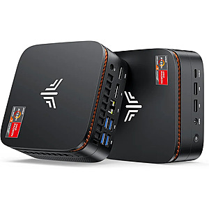 KAMRUI Hyper H1 Mini PC: Ryzen 7 7735HS, 24GB LPDDR5-5500, 512GB SSD, Win 11 Pro $439.2
