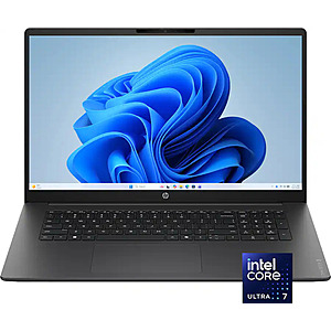 HP OmniBook 3 Laptop: 17.3" FHD, Ultra 7 255U, 16GB RAM, 512GB SSD $649.99 + Free Shipping