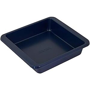 KitchenAid 9" Nonstick Aluminized Steel Square Cake Pan (Ink Blue) $4.55 + Free Shipping w/ Prime or on $35+