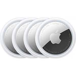 4-Count Apple AirTag (2nd Generation) $89 + Free Shipping