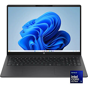 HP OmniBook 3 Touchscreen Laptop: 16", Intel Core Ultra 5, 16GB RAM, 512GB SSD (Mica Silver) $599.99 + Free Shipping