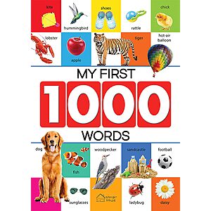 $0.99 | My First 1000 Words (eBook) by Wonder House Books