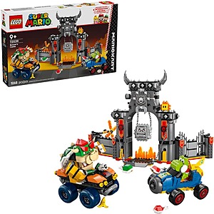 LEGO - Super Mario: Mario Kart – Bowser’s Castle 72039 $69.99