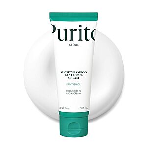 PURITO Panthenol 10% Barrier Cream | Face Moisturizer for Skin Barrier Repair | Korean Skincare, 100mL, $13.99