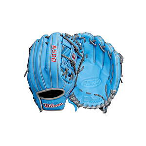 11" Wilson 2026 A500 Utility Youth Baseball Glove, RHT (Blue/Grey/Red) $29.98 w/ W+ s/h