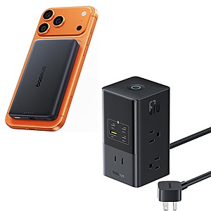 Baseus Qi2.2 25W 10,000mAh Magnetic Portable Charger+67W 10-in-1 Charging Station $60 + FS