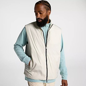 VRST Men's Insulated Golf Vest (Cream) $18.73 + Free Shipping