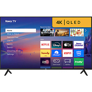 55" Roku 4K QLED Smart RokuTV TV (2026) $269.99 + Free Shipping