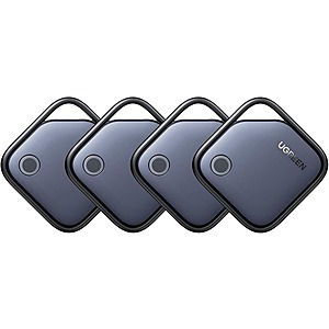 UGREEN 4-Pack FineTrack Bluetooth Tracker Tags (iOS Only) $10 & More + Free Shipping w/ Prime or orders $35+ $20