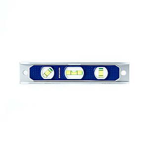 $5.25: Swanson Tool Co 9" Magnetic Aluminum Frame Torpedo Level, 4 Rare Earth Magnets, Model TL002M at Walmart