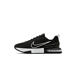 Nike Men's Air Max Alpha Trainer 6 Workout Shoes, Black/White-Black $65.45