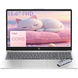 HP 15.6" FHD Laptop 2026 Edition with Copilot AI, 8GB RAM, 256GB SSD $414.99