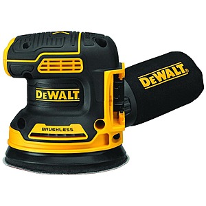 DeWalt 20V MAX XR Cordless Brushless 5 in. Random Orbital Sander (Tool Only) $99