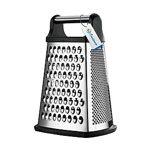 OIM OMIIOMIO Stainless Steel Box Grater (Kitchen) $7 @ Amazon