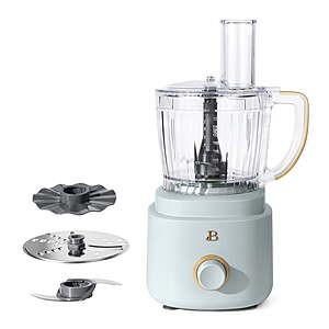 Beautiful 10-Cup Food Processor with Accessories, Hydrangea by Drew Barrymore $26.24