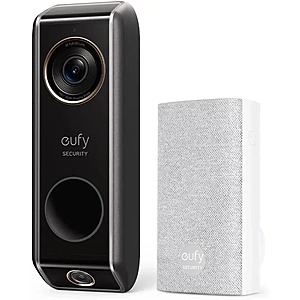 Refurbished: eufy Security 2K HDR Dual Camera Video Doorbell E340 + Chime $50 + Free Shipping