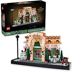 $63.74* | 1101-Piece LEGO Icons: Restaurants of the World - French Café (10362, 2025) at Amazon