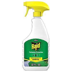 32-Oz Raid Outdoor Perimeter Protection Spray $4.38 + Free Shipping w/ Prime or on $35+