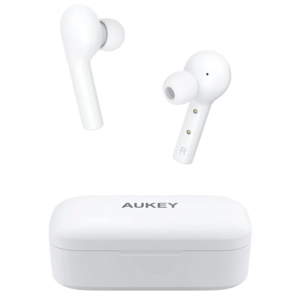 AUKEY True Wireless Earbuds with 35-Hour Playtime (White) $12 + Free Shipping