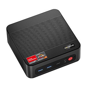 BOSGAME P4 Ultra Mini PC: Ryzen 7 7730U, 16GB DDR4, 1TB PCIe SSD $386.99