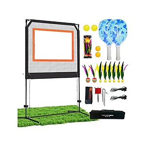 Paddle Game Set w/ 7'6" Net $58.99 +Free Shipping w/Amazon Prime or $35+