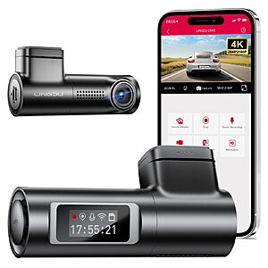 D500 4K Smart Dash Cam $20 + Free S/H