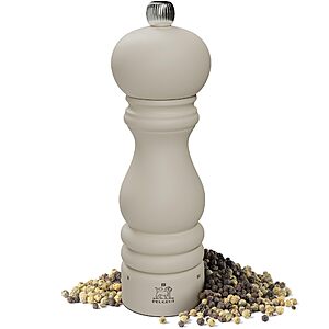 Peugeot Paris u'Select 7-inch Pepper Mill (Made in France) - Manual Rock Pepper Mill NEW 2024 Color (Ash) $23.05 w/ Free Prime Ship from MP Seller "Prune"