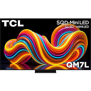 [Open-Box] 55" TCL QM7L 4K HDR SQD-Mini LED Smart Google TV (2026) $585.99 + Free Store Pickup