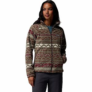 Columbia Women's Benton Springs Print Fleece Jacket $19.50 + Free Shipping on $49+