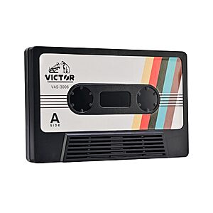 Victor Audio Cassette Bluetooth Speaker $5.19 + Free Shipping w/ Prime or on $35+