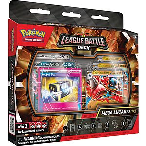 Pokémon TCG: Mega Lucario ex League Battle Deck $21.45