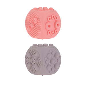 2-Ct Nuby Silicone Block Poppers Sensory Teether Toy (Pink & Purple) $2.10 + Free S&H w/ Walmart+ or on $35+