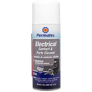 11-Ounce Permatex Electrical Contact & Parts Cleaner Spray $5.57 + Free Shipping w/ Walmart+ or on $35+