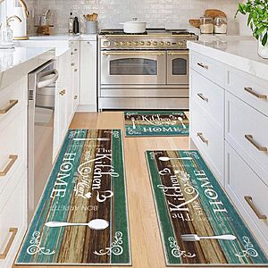 3-Piece Vaukki Non-Slip Boho Kitchen Rug Set (20''x32''+20''x47''+20''x59'') $19.79 + Free Shipping w/ Prime or on $35+