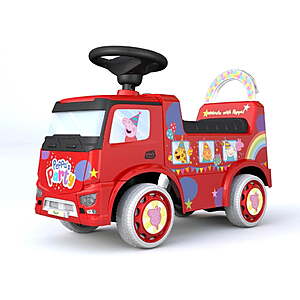 Peppa Pig Party Bus Foot-To-Floor Push Car for Toddlers and Kids, $24, Walmart