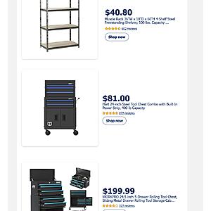 YMMV Walmart In-Store Only. Hart 24-inch Steel Tool Chest Combo $83.00