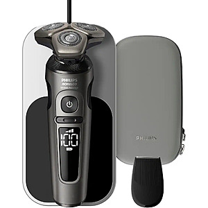 Philips Norelco 9000 Prestige Shaver w/ Qi Charging Pad & Premium Case (Black) $199.99 + Free Shipping