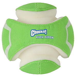 5.5" Chuckit! Max Glow Kick Fetch Dog Ball Interactive Fetch Toy $2.30 + Free S&H w/ Walmart+ or on $35+