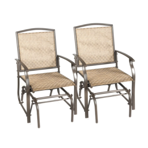 Costway 2PCS Patio Glider Chairs $93.44 + Free Shipping