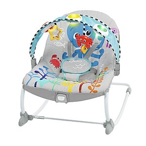 Baby Einstein Ocean Explorers Kick to It Opus Musical Infant to Toddler Rocker $34.99 + Free Shipping w/ Prime or on $35+