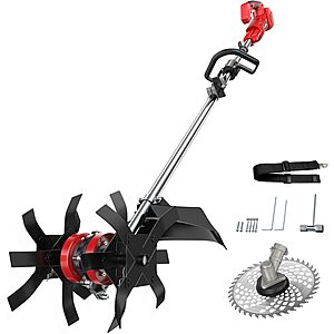 Ecarke 2-in-1 Cordless Tiller Cultivator & Weed Wacker w/ Brushless Motor (Tool Only) $75.97 + Free Shipping